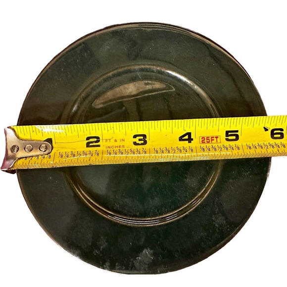 Ralph Lauren Hunter Green 12Pieces Dishes Made Italy‎ 8 -6" Plates & 4-Cups - Picture 16 of 16